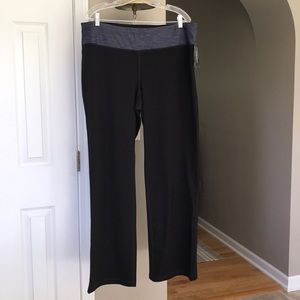 NWT new Ideology Black flare yoga pants
